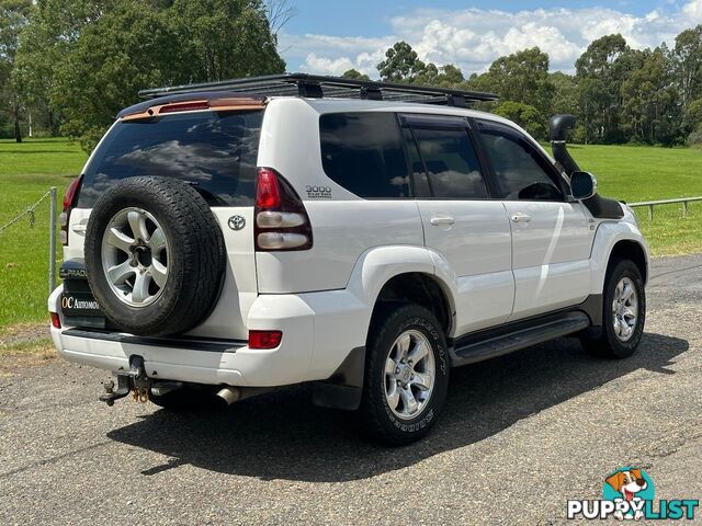 2009 TOYOTA LANDCRUISER PRADO GXL (4x4) KDJ120R 07 UPGRADE 4D WAGON