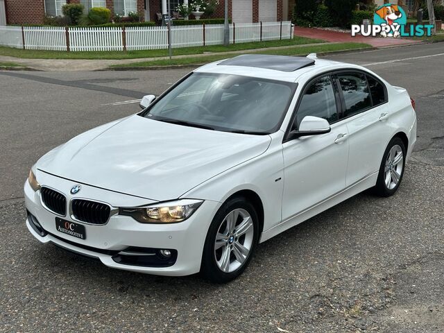 2012 BMW 3 20i LUXURY LINE F30 4D SEDAN