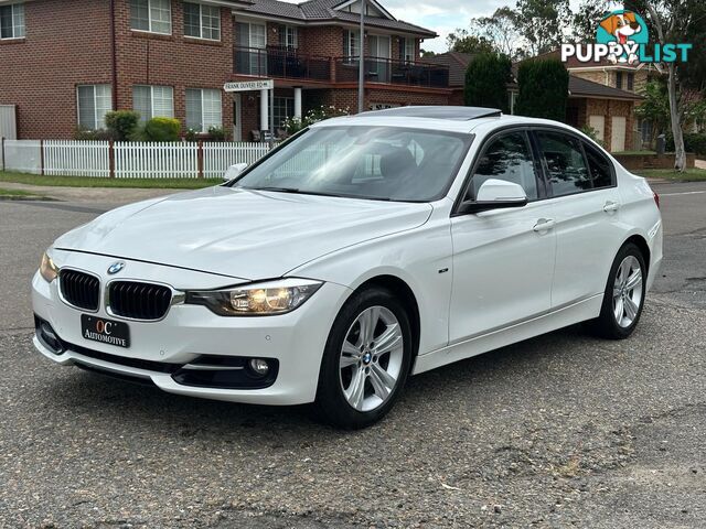 2012 BMW 3 20i LUXURY LINE F30 4D SEDAN