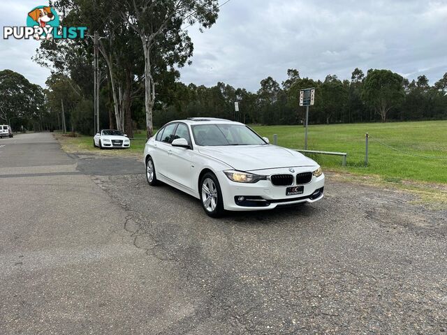 2012 BMW 3 20i LUXURY LINE F30 4D SEDAN