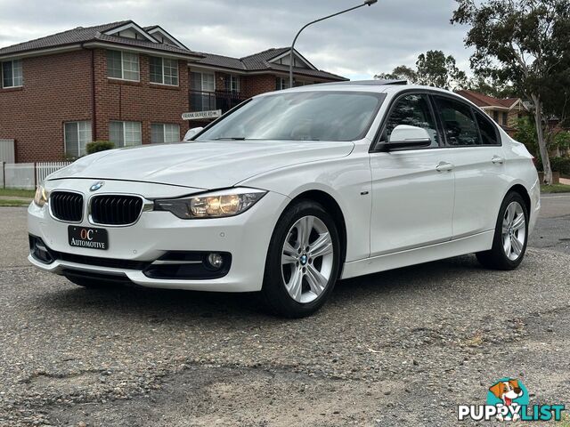 2012 BMW 3 20i LUXURY LINE F30 4D SEDAN