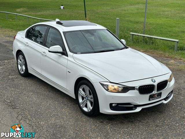 2012 BMW 3 20i LUXURY LINE F30 4D SEDAN