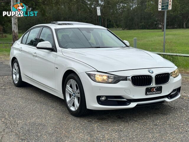 2012 BMW 3 20i LUXURY LINE F30 4D SEDAN