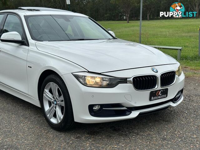 2012 BMW 3 20i LUXURY LINE F30 4D SEDAN