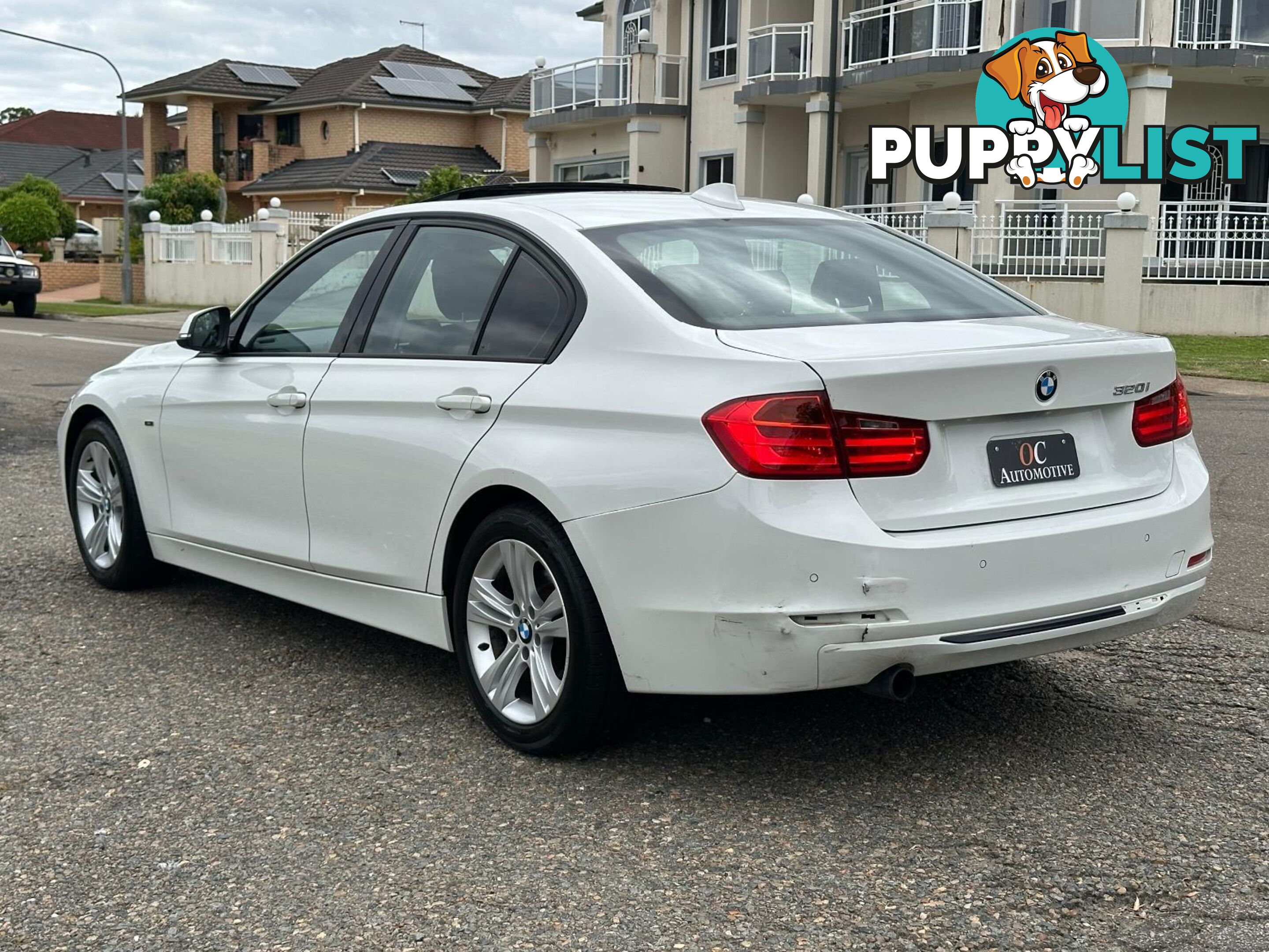 2012 BMW 3 20i LUXURY LINE F30 4D SEDAN