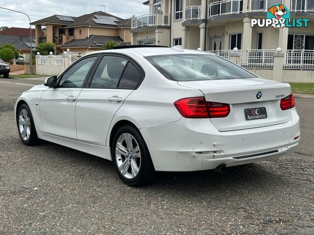 2012 BMW 3 20i LUXURY LINE F30 4D SEDAN