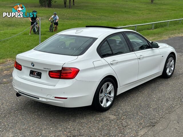 2012 BMW 3 20i LUXURY LINE F30 4D SEDAN