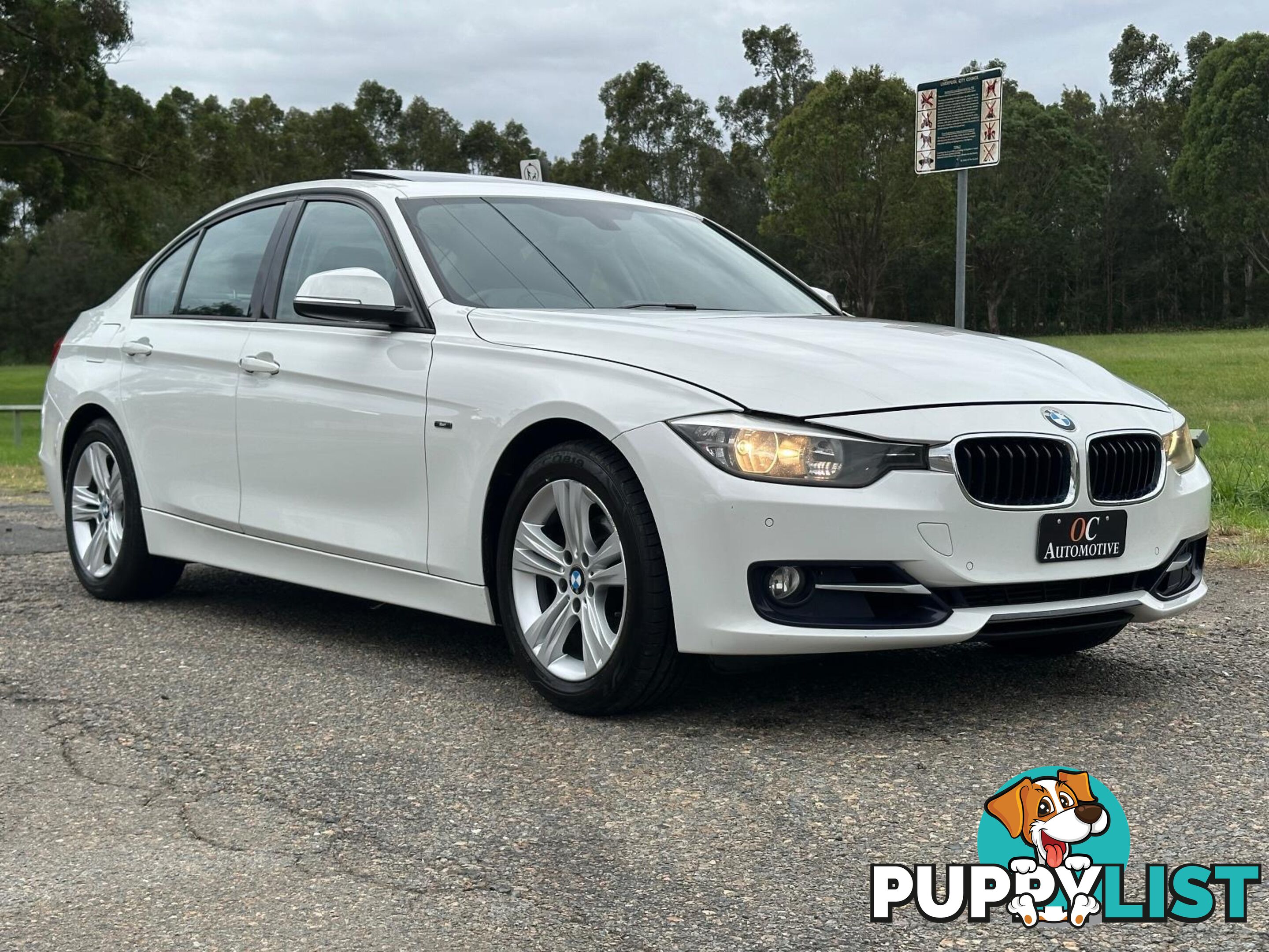 2012 BMW 3 20i LUXURY LINE F30 4D SEDAN