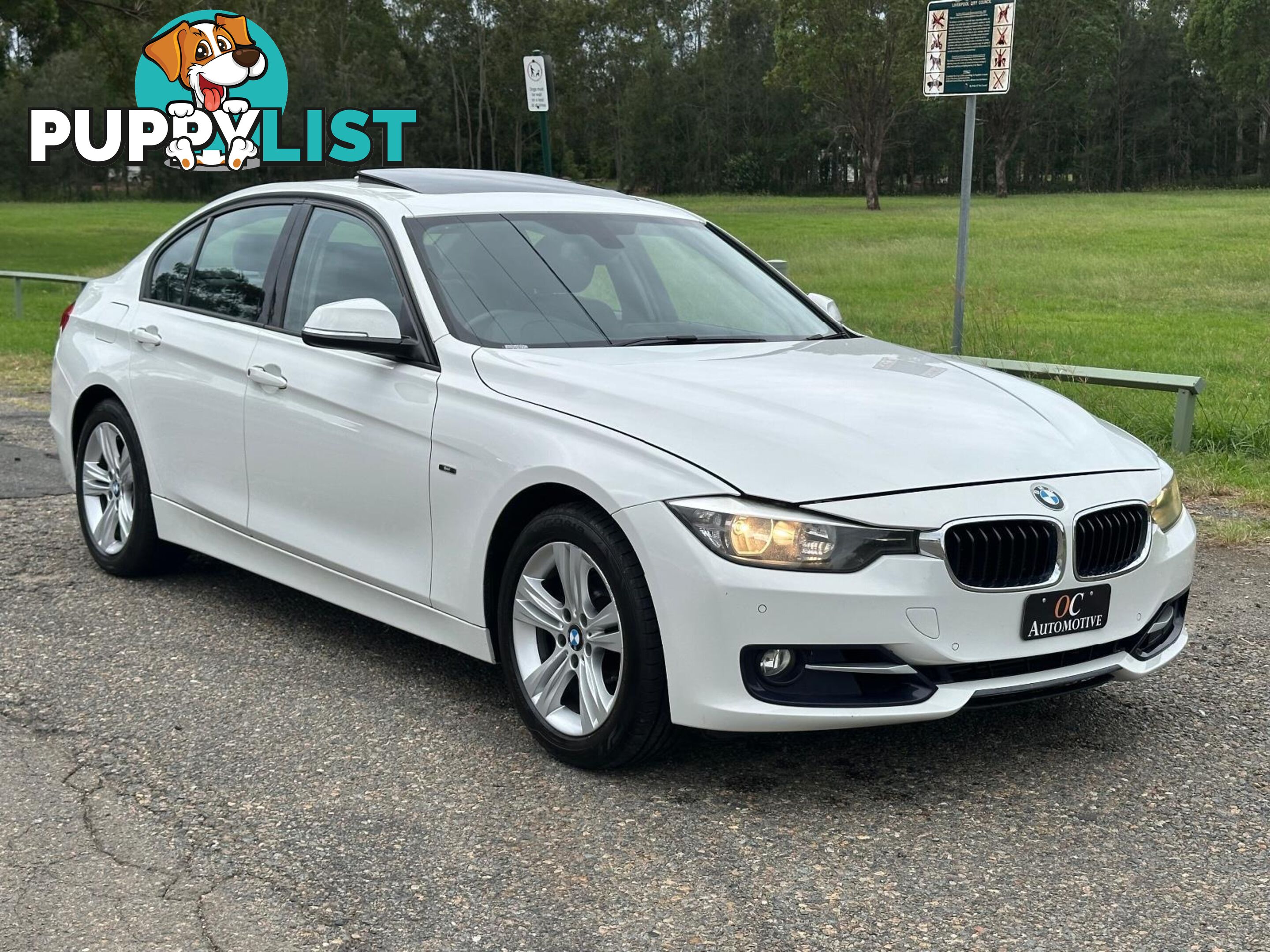 2012 BMW 3 20i LUXURY LINE F30 4D SEDAN