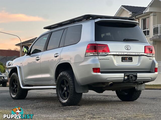 2011 TOYOTA LANDCRUISER VX (4x4) VDJ200R 09 UPGRADE 4D WAGON