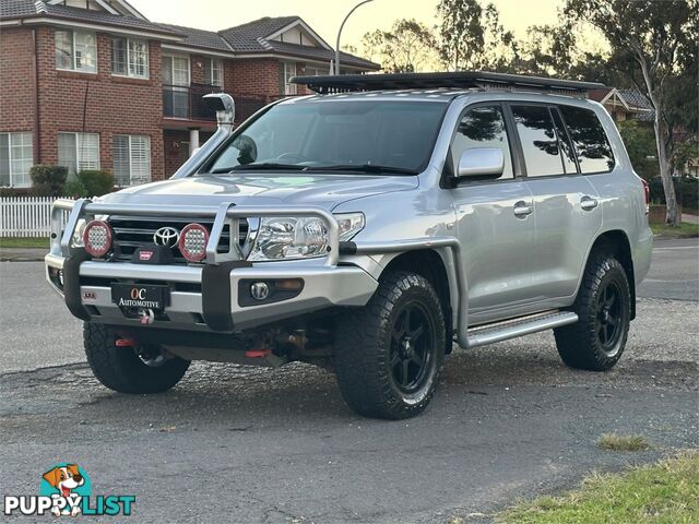 2011 TOYOTA LANDCRUISER VX (4x4) VDJ200R 09 UPGRADE 4D WAGON
