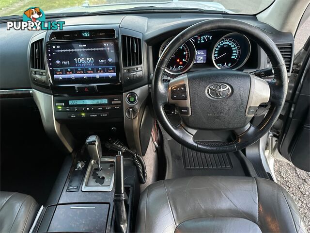 2011 TOYOTA LANDCRUISER VX (4x4) VDJ200R 09 UPGRADE 4D WAGON