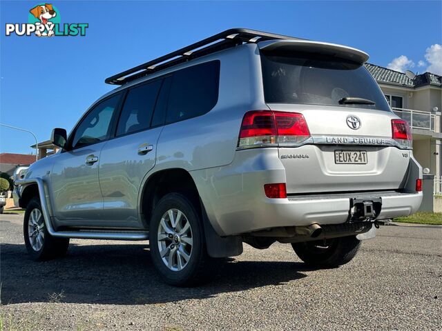 2011 TOYOTA LANDCRUISER VX (4x4) VDJ200R 09 UPGRADE 4D WAGON