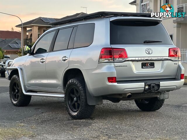 2011 TOYOTA LANDCRUISER VX (4x4) VDJ200R 09 UPGRADE 4D WAGON