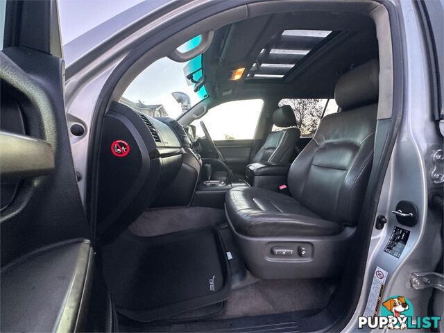 2011 TOYOTA LANDCRUISER VX (4x4) VDJ200R 09 UPGRADE 4D WAGON