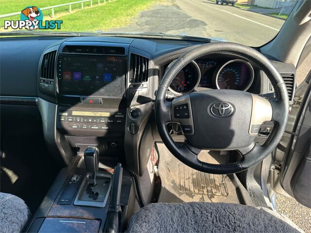 2011 TOYOTA LANDCRUISER VX (4x4) VDJ200R 09 UPGRADE 4D WAGON