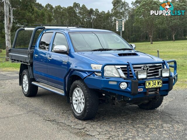 2014 TOYOTA HILUX SR5 (4x4) KUN26R MY14 DUAL CAB P/UP