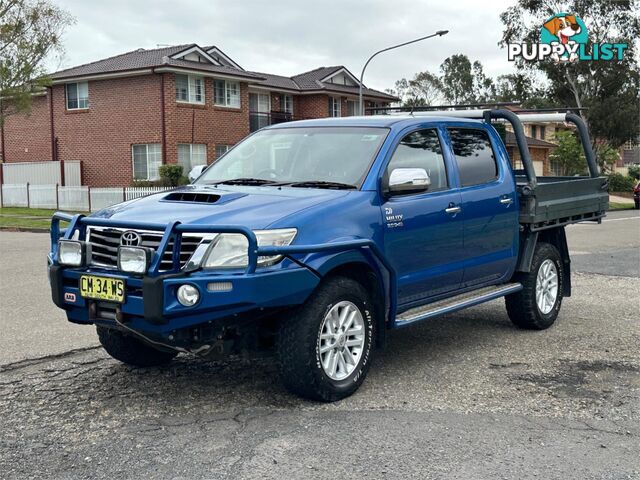 2014 TOYOTA HILUX SR5 (4x4) KUN26R MY14 DUAL CAB P/UP