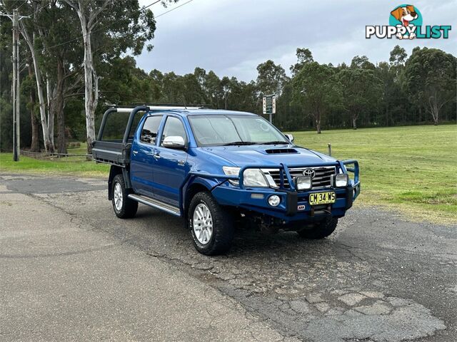 2014 TOYOTA HILUX SR5 (4x4) KUN26R MY14 DUAL CAB P/UP