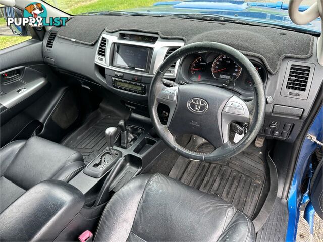 2014 TOYOTA HILUX SR5 (4x4) KUN26R MY14 DUAL CAB P/UP