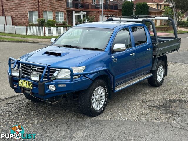 2014 TOYOTA HILUX SR5 (4x4) KUN26R MY14 DUAL CAB P/UP