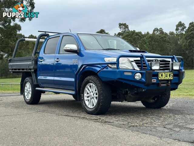 2014 TOYOTA HILUX SR5 (4x4) KUN26R MY14 DUAL CAB P/UP