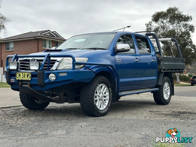 2014 TOYOTA HILUX SR5 (4x4) KUN26R MY14 DUAL CAB P/UP