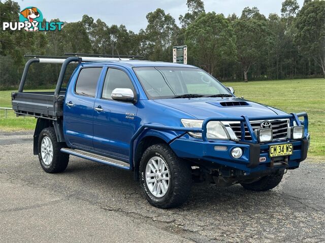 2014 TOYOTA HILUX SR5 (4x4) KUN26R MY14 DUAL CAB P/UP