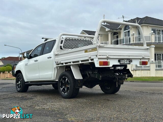 2015 TOYOTA HILUX SR HI-RIDER GUN136R DUAL CAB UTILITY