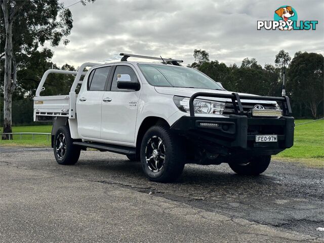 2015 TOYOTA HILUX SR HI-RIDER GUN136R DUAL CAB UTILITY