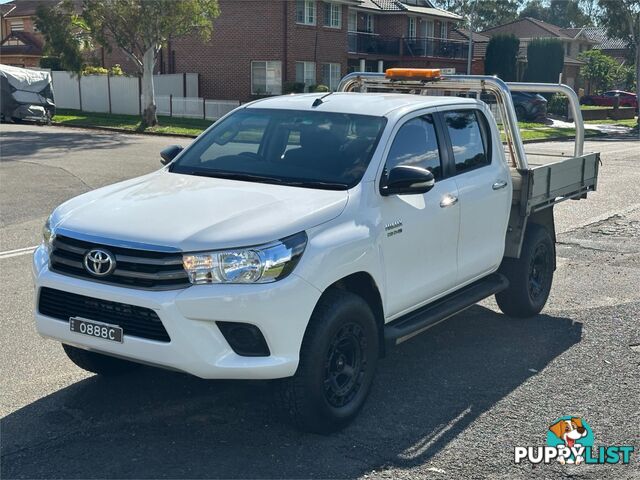 2015 TOYOTA HILUX SR (4x4) GUN126R DUAL C/CHAS