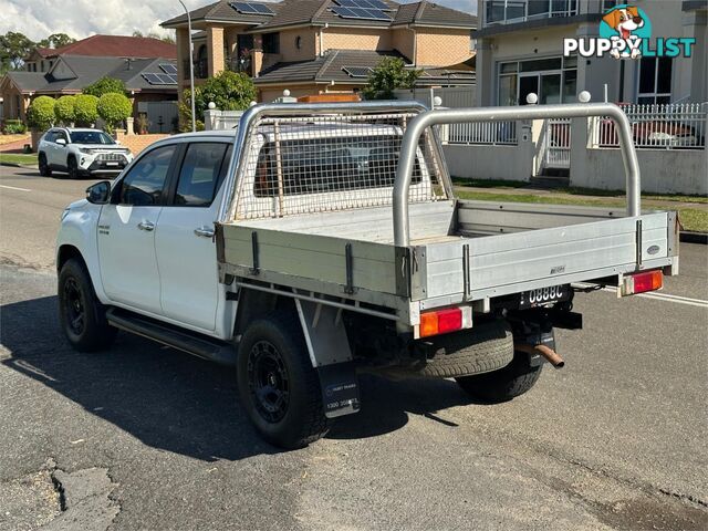 2015 TOYOTA HILUX SR (4x4) GUN126R DUAL C/CHAS