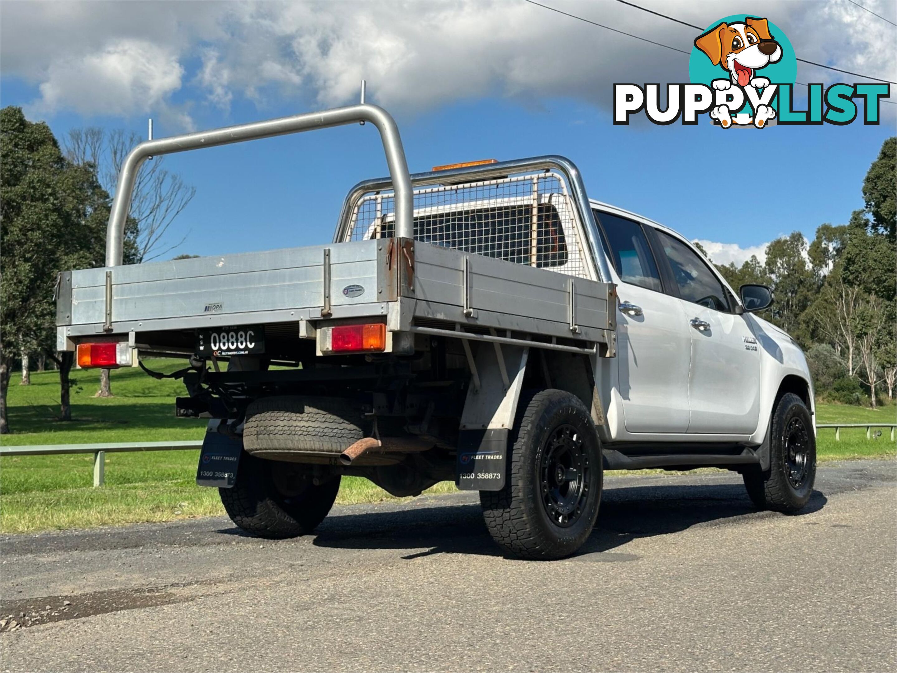 2015 TOYOTA HILUX SR (4x4) GUN126R DUAL C/CHAS