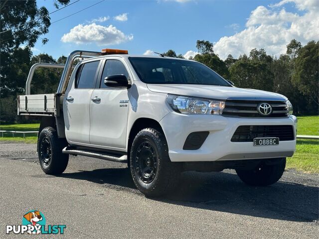 2015 TOYOTA HILUX SR (4x4) GUN126R DUAL C/CHAS