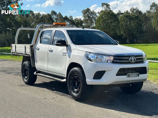 2015 TOYOTA HILUX SR (4x4) GUN126R DUAL C/CHAS