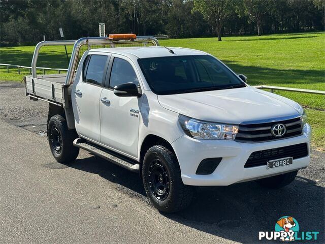 2015 TOYOTA HILUX SR (4x4) GUN126R DUAL C/CHAS