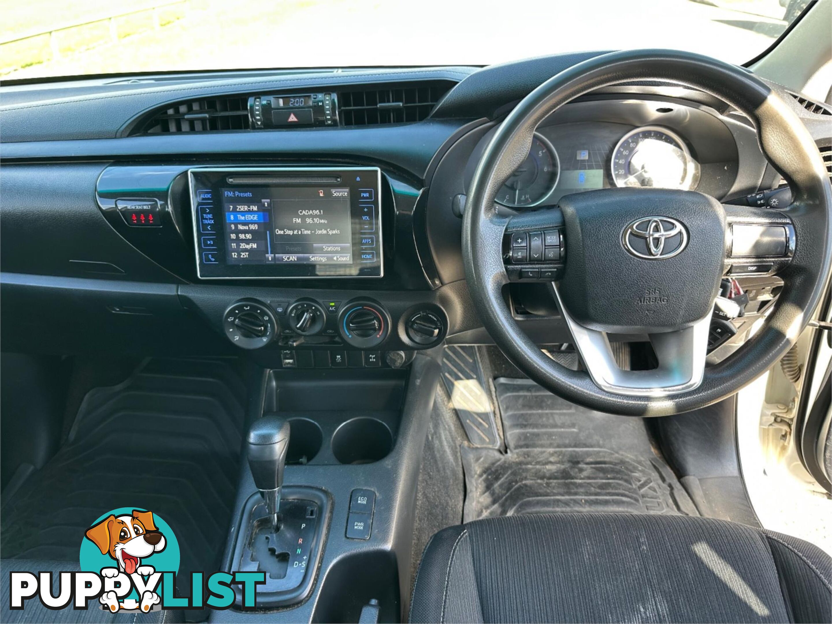2015 TOYOTA HILUX SR (4x4) GUN126R DUAL C/CHAS