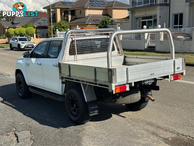 2015 TOYOTA HILUX SR (4x4) GUN126R DUAL C/CHAS