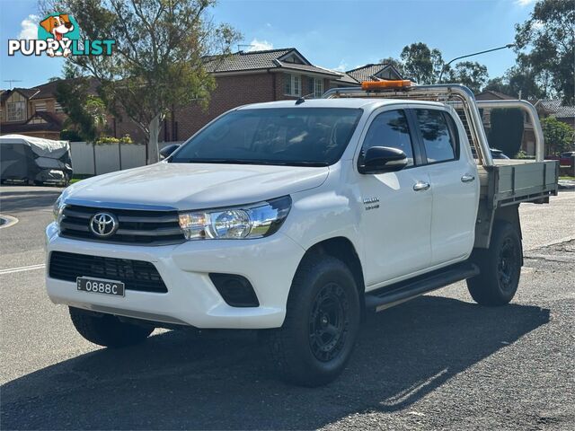 2015 TOYOTA HILUX SR (4x4) GUN126R DUAL C/CHAS