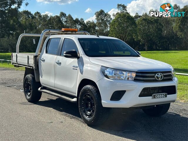 2015 TOYOTA HILUX SR (4x4) GUN126R DUAL C/CHAS