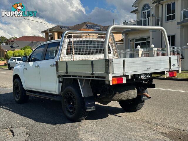 2015 TOYOTA HILUX SR (4x4) GUN126R DUAL C/CHAS