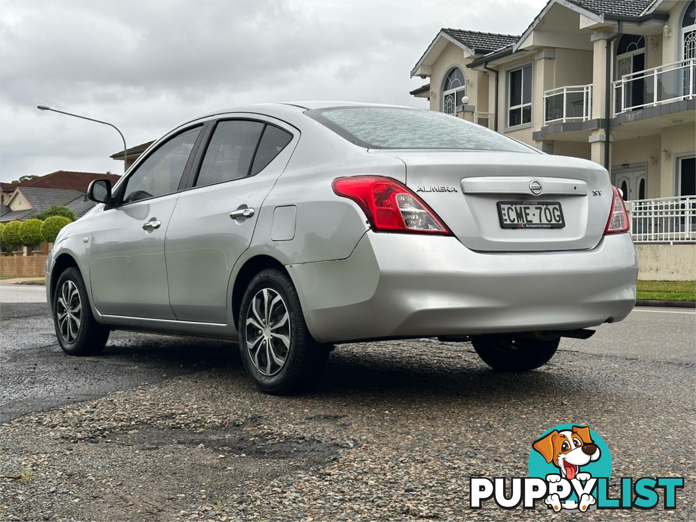 2012 NISSAN ALMERA Ti N17 4D SEDAN