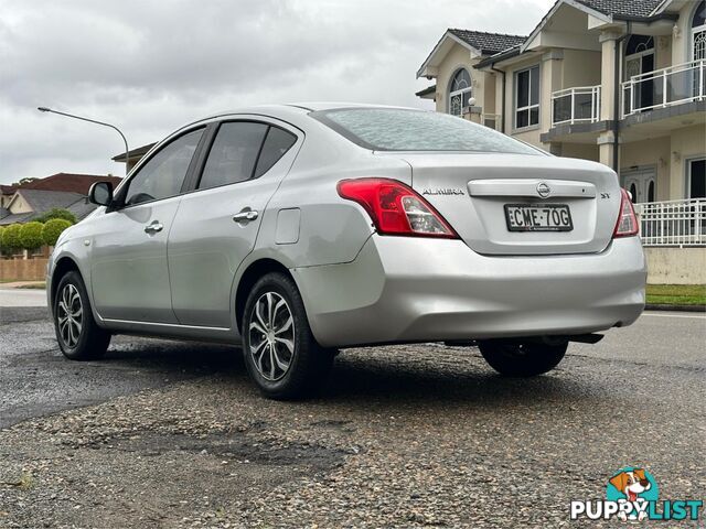 2012 NISSAN ALMERA Ti N17 4D SEDAN