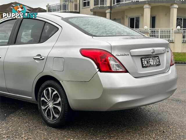 2012 NISSAN ALMERA Ti N17 4D SEDAN