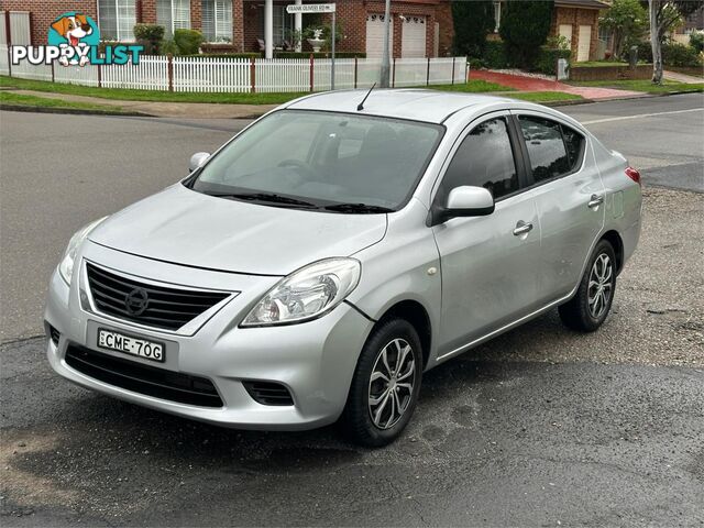 2012 NISSAN ALMERA Ti N17 4D SEDAN