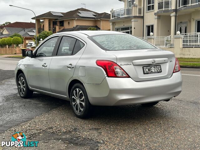 2012 NISSAN ALMERA Ti N17 4D SEDAN