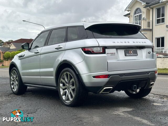 2016 RANGE ROVER EVOQUE Td4 180 HSE LV MY16 5D WAGON