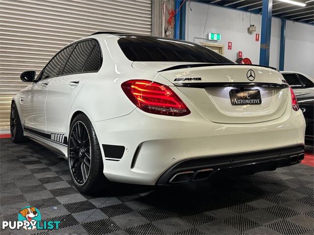 2015 MERCEDES-BENZ C63 AMG S EDITION 1 205 4D SEDAN