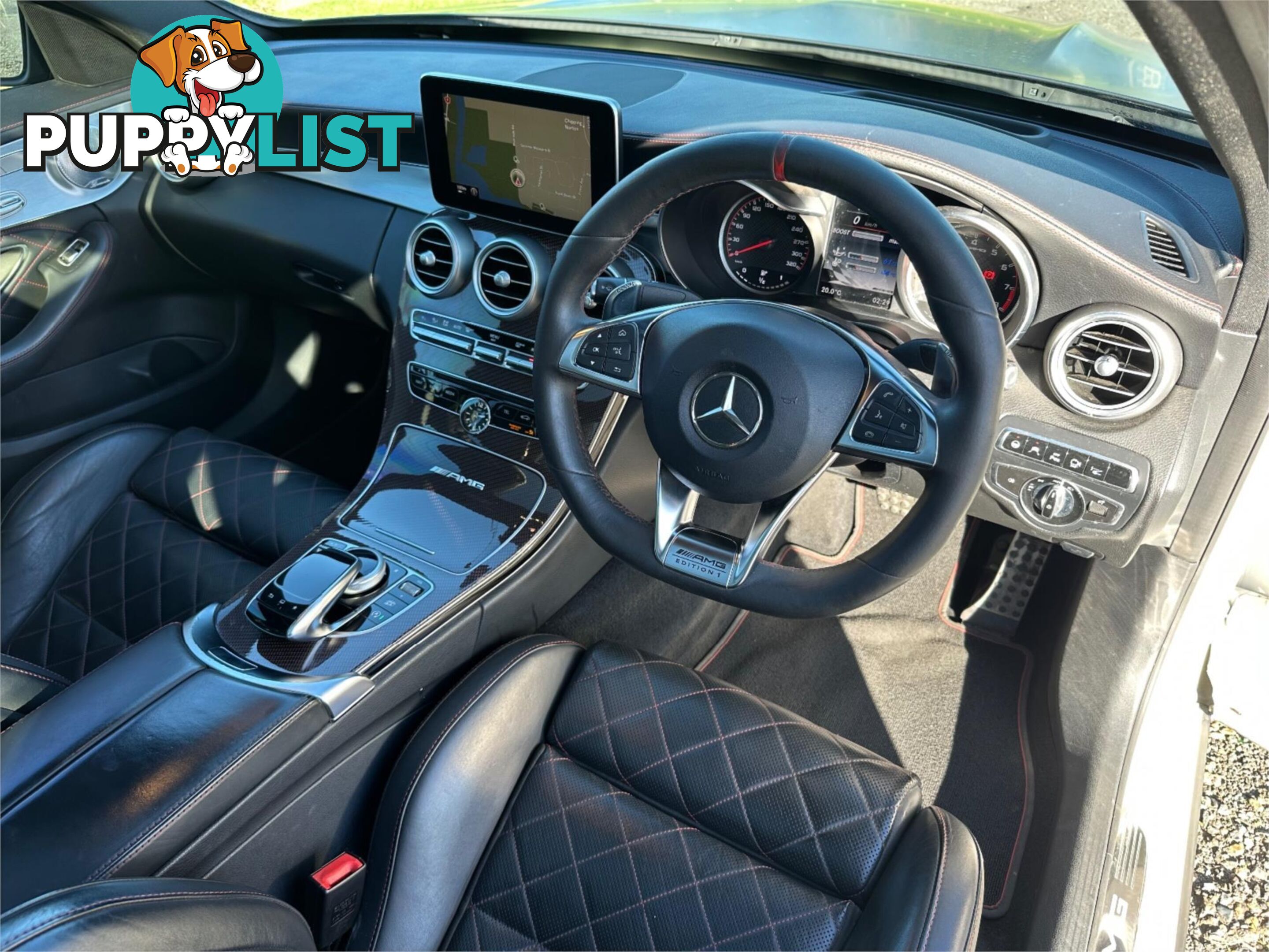 2015 MERCEDES-BENZ C63 AMG S EDITION 1 205 4D SEDAN