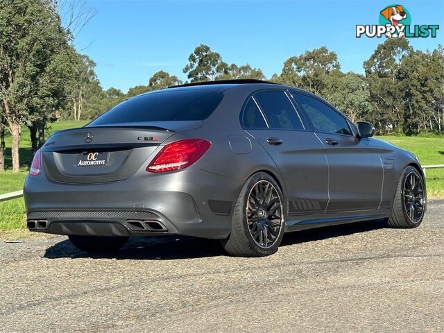2015 MERCEDES-BENZ C63 AMG S EDITION 1 205 4D SEDAN